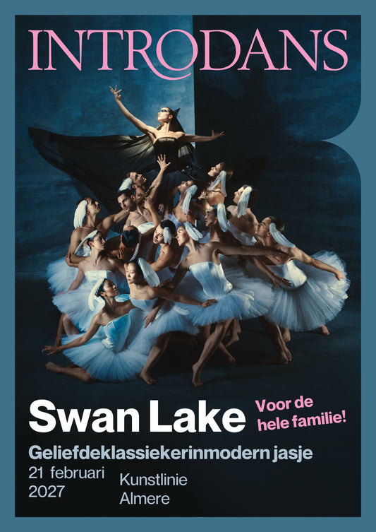A2 Poster Swan Lake